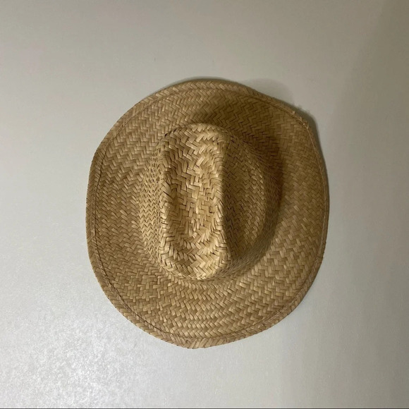 Stylish Natural Woven Straw Hat Perfect for Summer & Beach Vacations Unisex - Picture 7 of 12